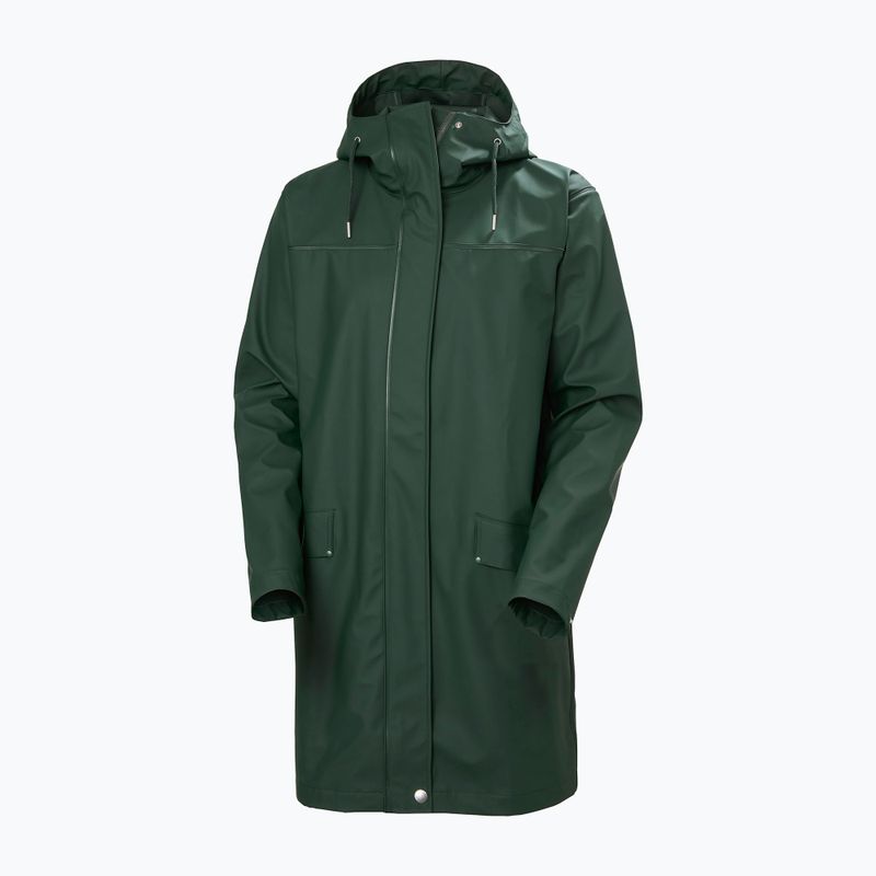 Płaszcz przeciwdeszczowy damski Helly Hansen Moss Rain Coat dark jungle 6