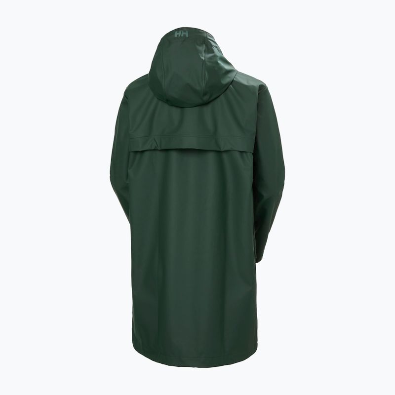 Płaszcz przeciwdeszczowy damski Helly Hansen Moss Rain Coat dark jungle 7