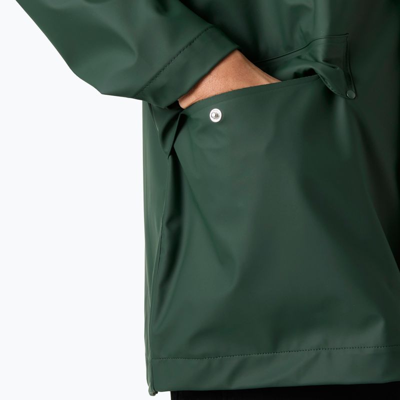 Kurtka przeciwdeszczowa męska Helly Hansen Moss Rain Coat dark jungle 5
