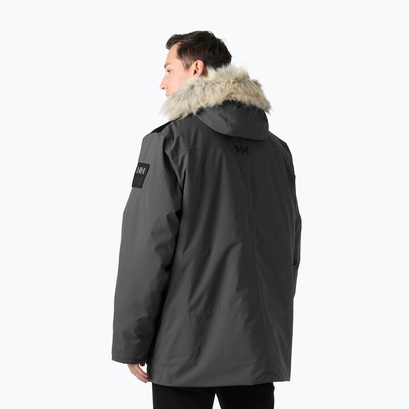 Kurtka zimowa męska Helly Hansen Reine Parka thunder grey 2