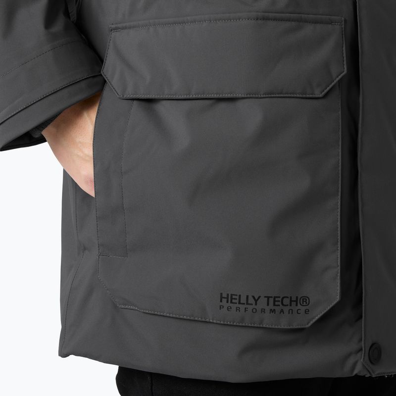 Kurtka zimowa męska Helly Hansen Reine Parka thunder grey 6
