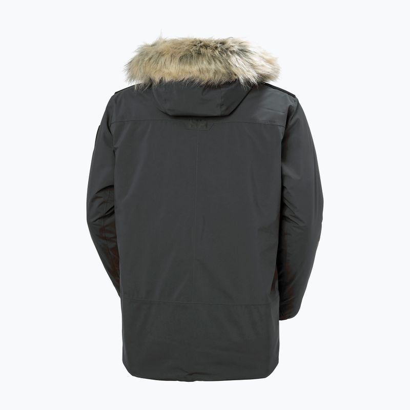 Kurtka zimowa męska Helly Hansen Reine Parka thunder grey 9
