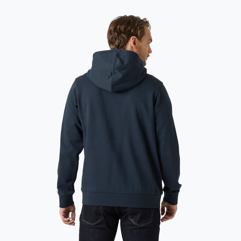Bluza męska Helly Hansen HH Logo Hoodie navy 2