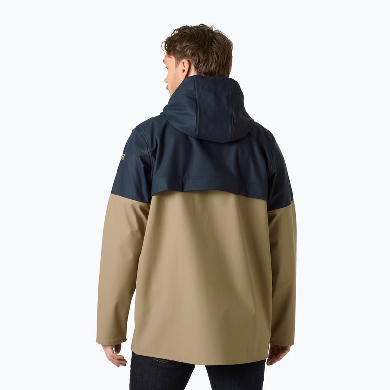Kurtka żeglarska męska Helly Hansen Moss Block Coat pebble 2