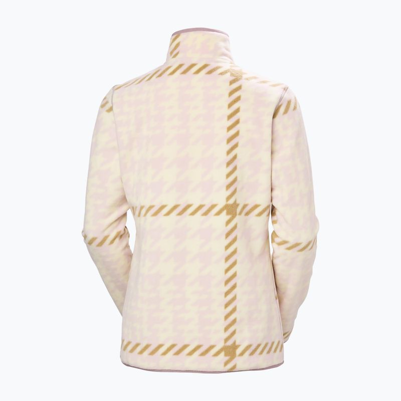 Bluza polarowa damska Helly Hansen Maridalen Printed Fleece pink shake broxburn plaid 6