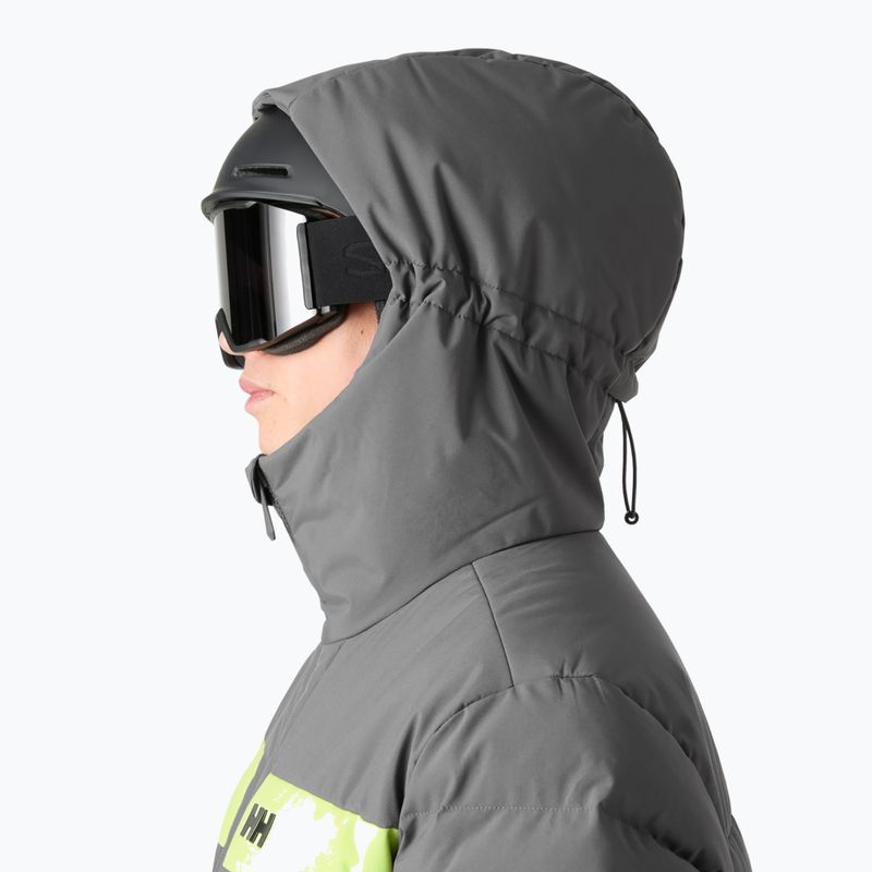 Kurtka narciarska męska Helly Hansen Bossanova Puffy thunder grey 3