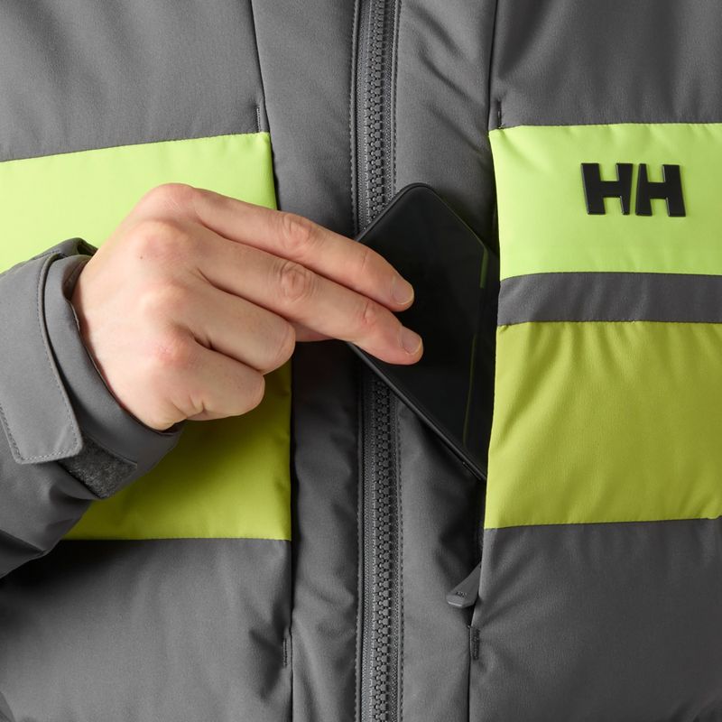 Kurtka narciarska męska Helly Hansen Bossanova Puffy thunder grey 5