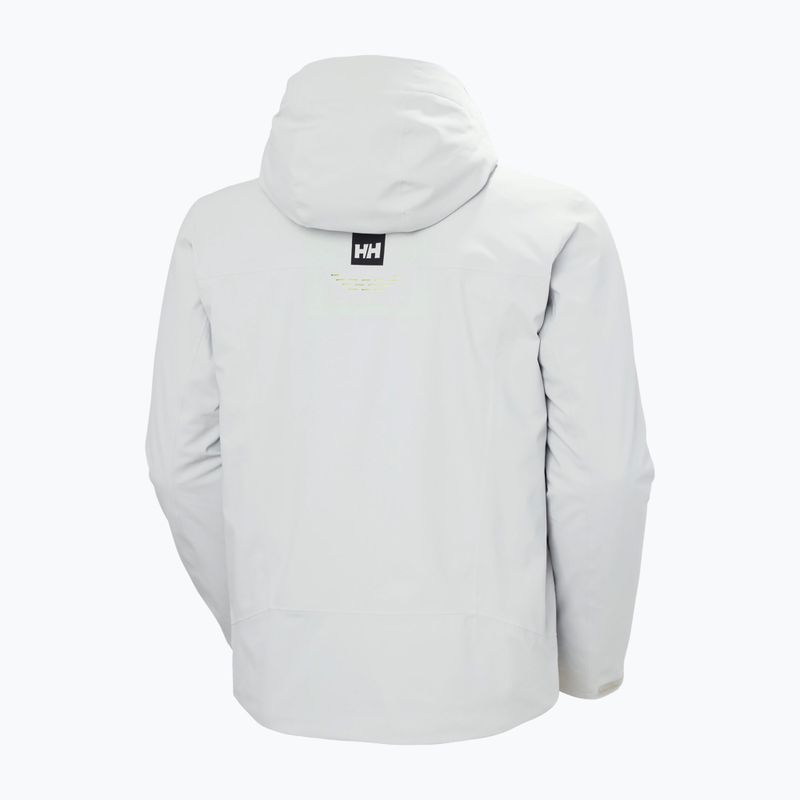 Kurtka narciarska męska Helly Hansen Alpha Lifaloft grey fog 10