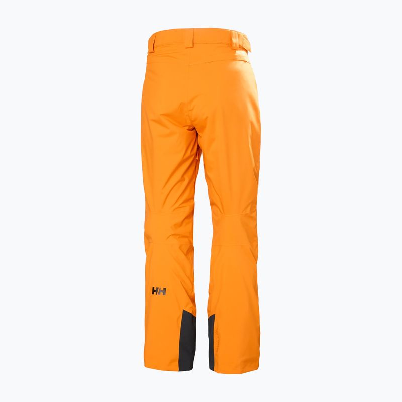 Spodnie narciarskie męskie Helly Hansen Legendary Insulated ignite orange 2