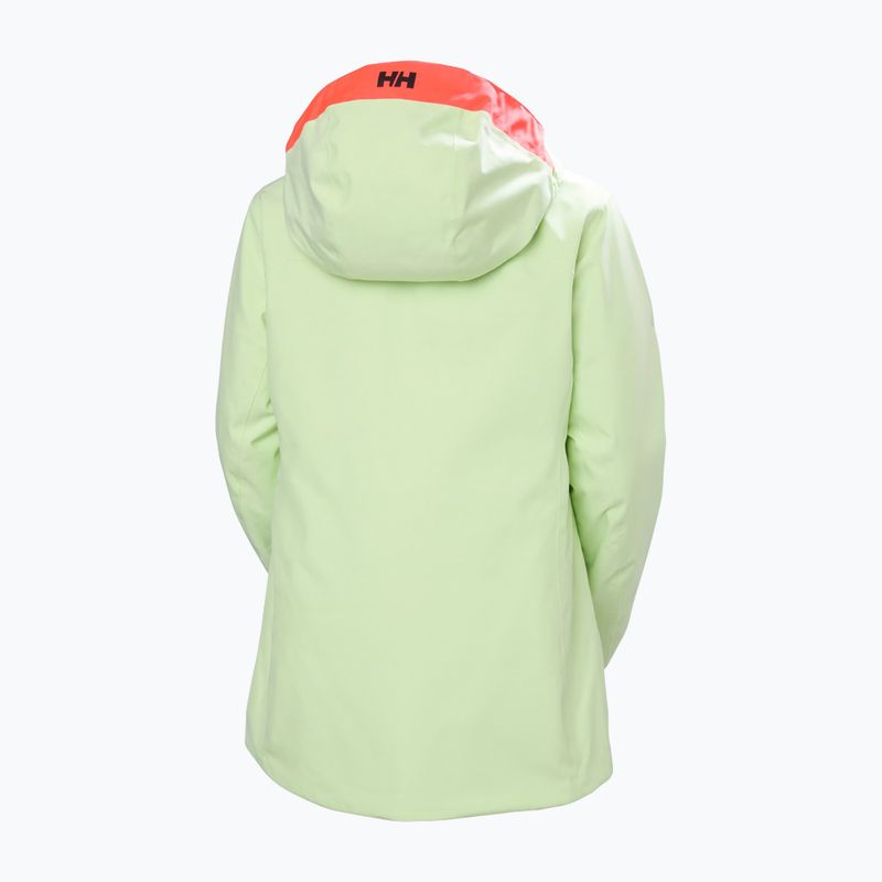 Kurtka narciarska damska Helly Hansen Powderqueen 3.0 washed lime 12