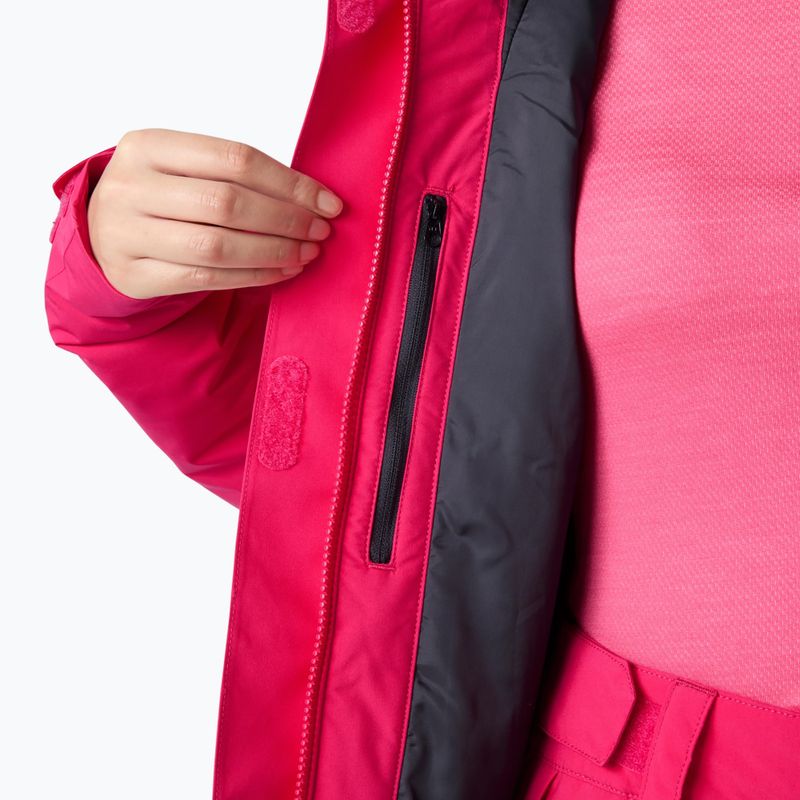 Kurtka narciarska damska Helly Hansen Powshot cranberry 7