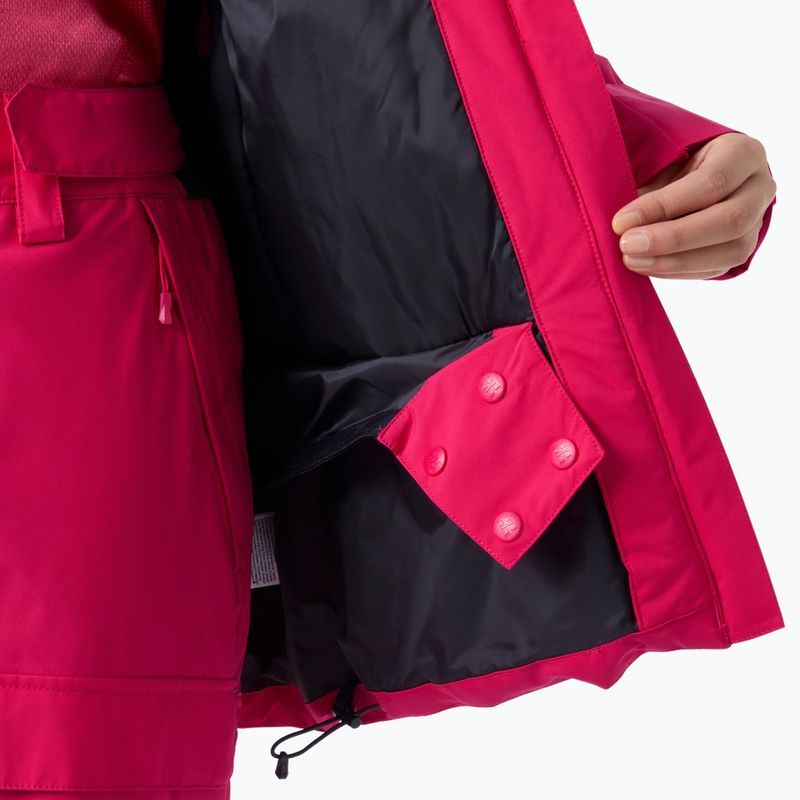 Kurtka narciarska damska Helly Hansen Powshot cranberry 8