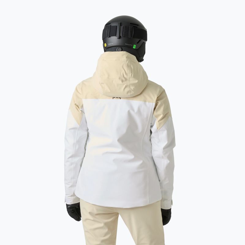 Kurtka narciarska damska Helly Hansen Alphelia cream 2