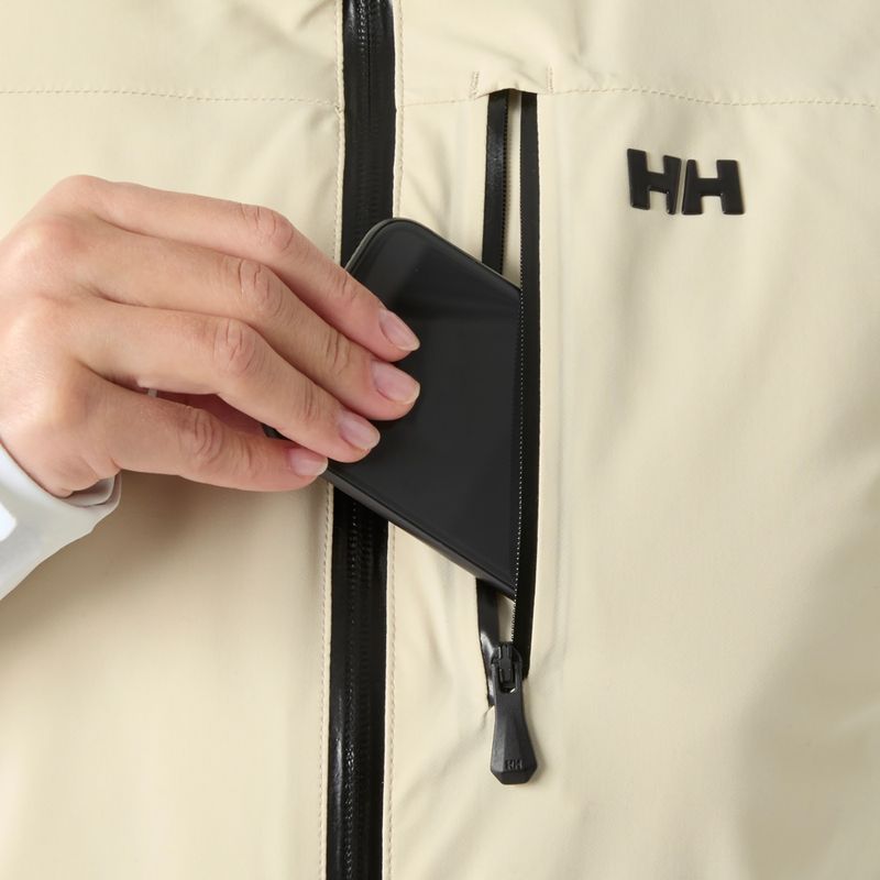 Kurtka narciarska damska Helly Hansen Alphelia cream 6