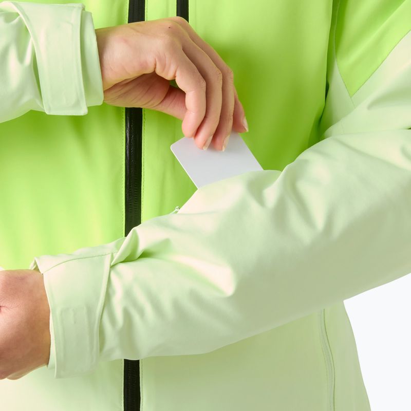 Kurtka narciarska damska Helly Hansen Alphelia luminous green 7