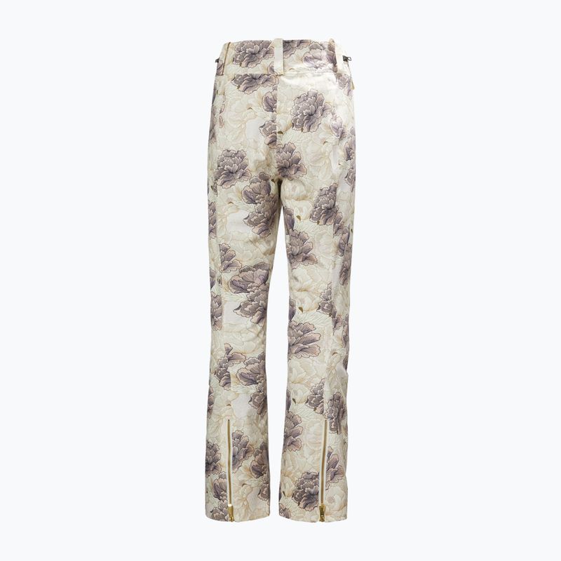 Spodnie narciarskie damskie Helly Hansen St. Moritz Ins 2.0 purple clay sakura aop 2