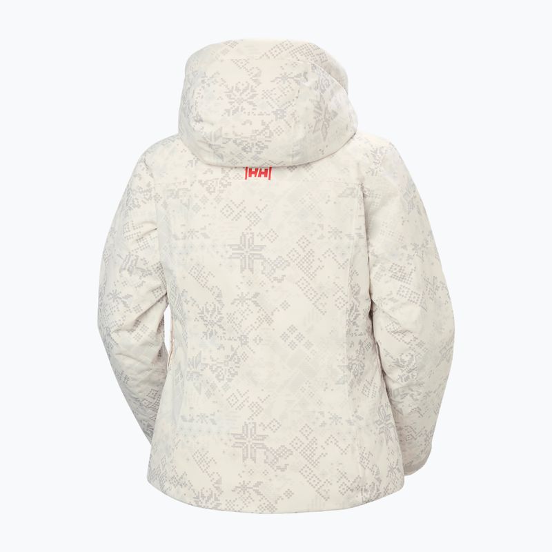 Kurtka narciarska damska Helly Hansen Valdisere 3.0 cream new nordic aop 8