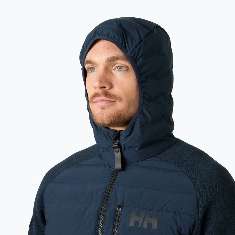Kurtka hybrydowa męska Helly Hansen Skagen Hybrid Knit Insulator navy 3
