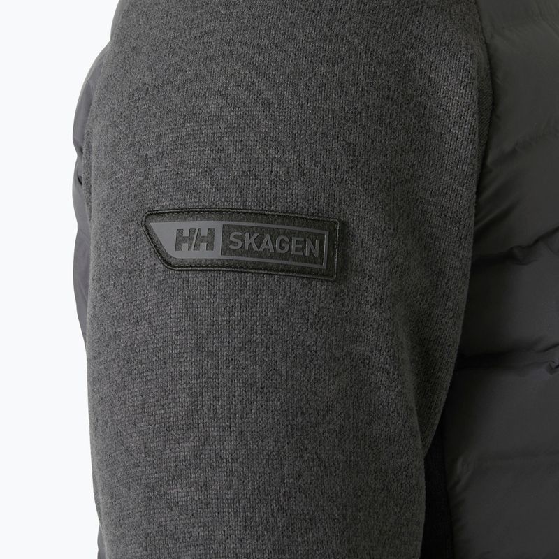 Kurtka hybrydowa męska Helly Hansen Skagen Hybrid Knit Insulator ebony 5