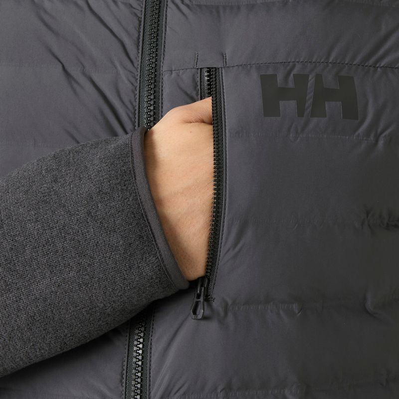 Kurtka hybrydowa męska Helly Hansen Skagen Hybrid Knit Insulator ebony 6