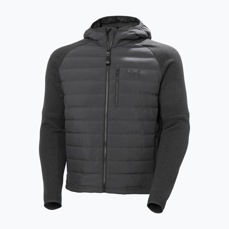 Kurtka hybrydowa męska Helly Hansen Skagen Hybrid Knit Insulator ebony 8