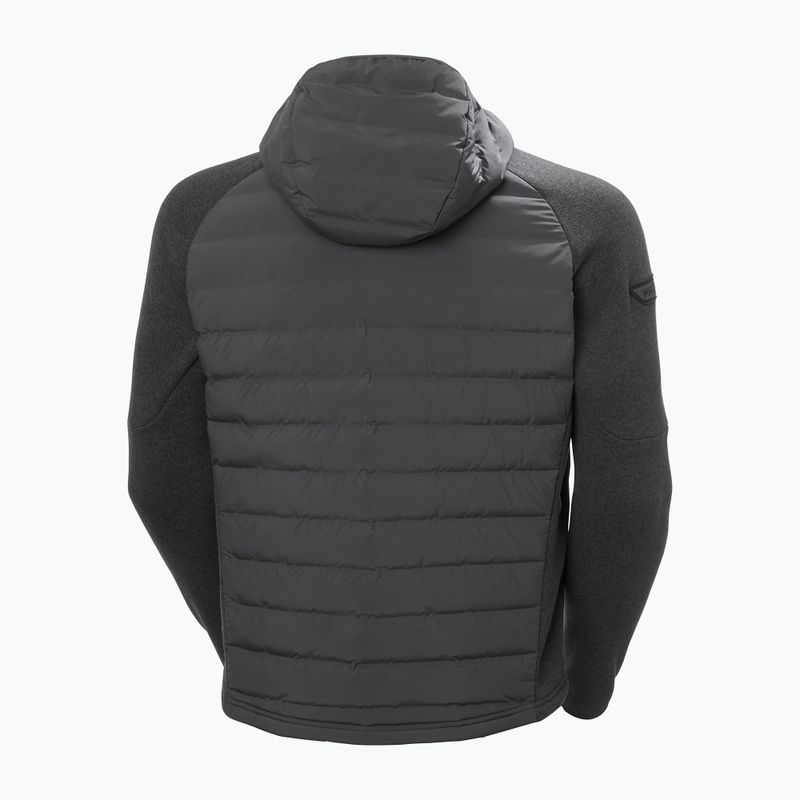 Kurtka hybrydowa męska Helly Hansen Skagen Hybrid Knit Insulator ebony 9