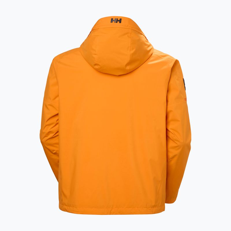 Kurtka żeglarska męska Helly Hansen HP Racing Lifaloft Hood ignite orange 9