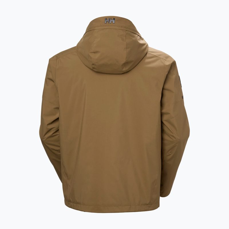 Kurtka żeglarska męska Helly Hansen HP Racing Lifaloft Hood sepia 8