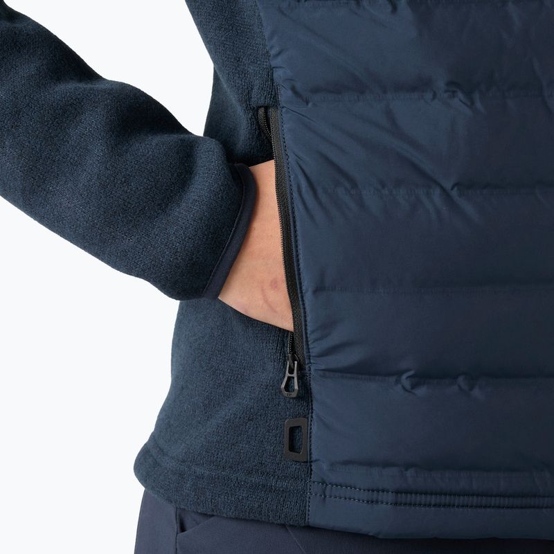 Kurtka hybrydowa damska Helly Hansen Skagen Hybrid Knit Insulator navy 5