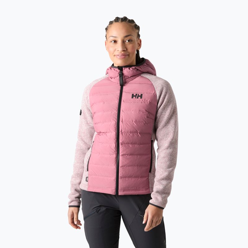 Kurtka hybrydowa damska Helly Hansen Skagen Hybrid Knit Insulator wildberry