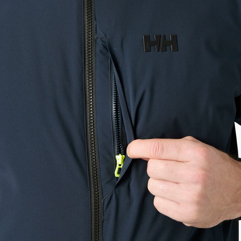Kurtka męska Helly Hansen HP Racing Lifaloft Bomber navy 5
