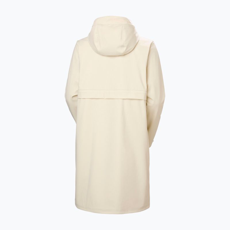 Płaszcz przeciwdeszczowy damski Helly Hansen Moss Ins Pu Coat cream 10