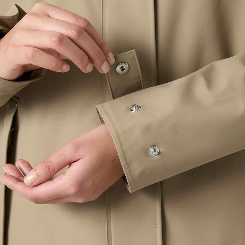 Płaszcz przeciwdeszczowy damski Helly Hansen Moss Ins Pu Coat pebble 5