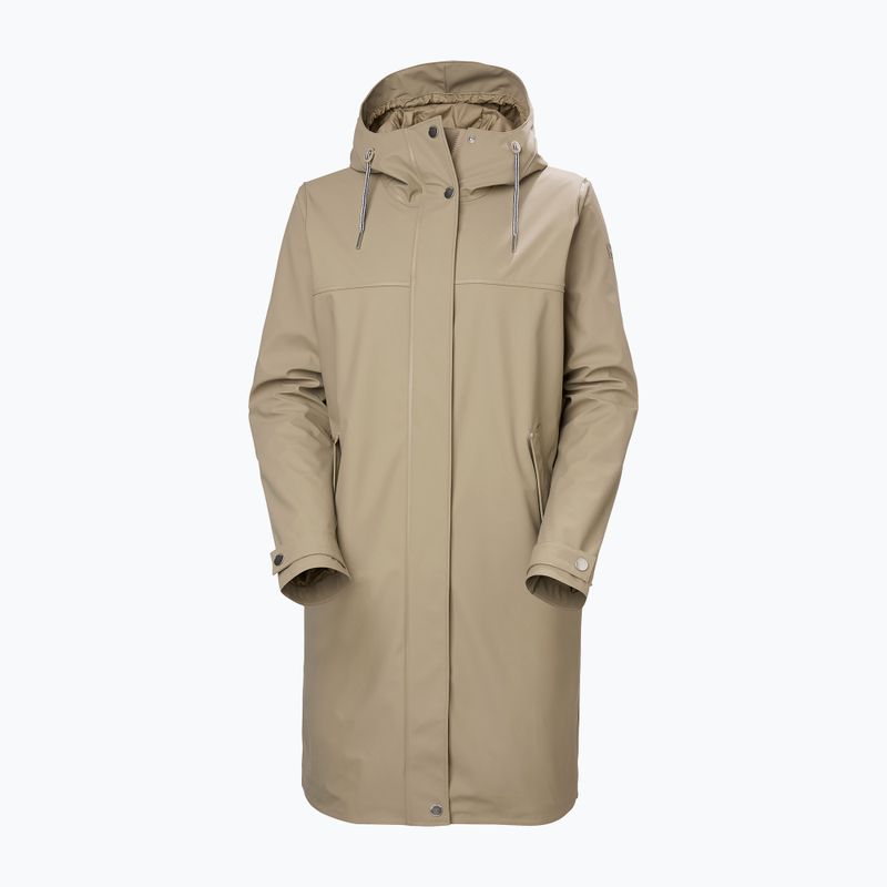 Płaszcz przeciwdeszczowy damski Helly Hansen Moss Ins Pu Coat pebble 7
