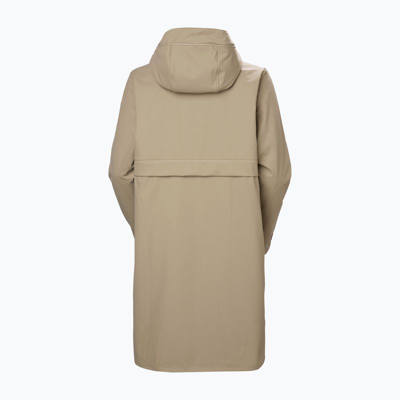 Płaszcz przeciwdeszczowy damski Helly Hansen Moss Ins Pu Coat pebble 8