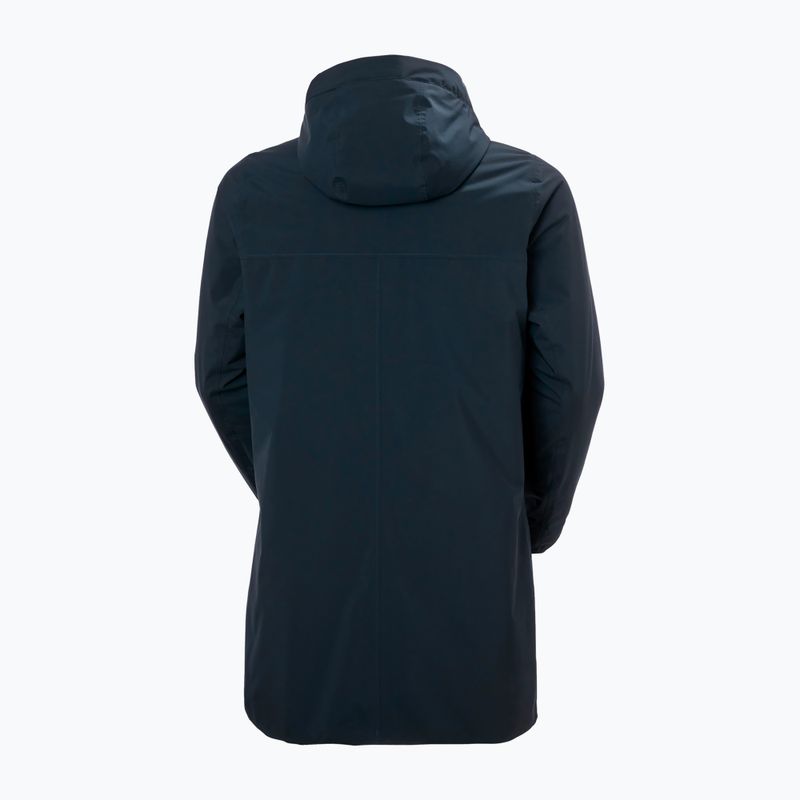 Kurtka przeciwdeszczowa męska Helly Hansen Brussel Ins navy 8
