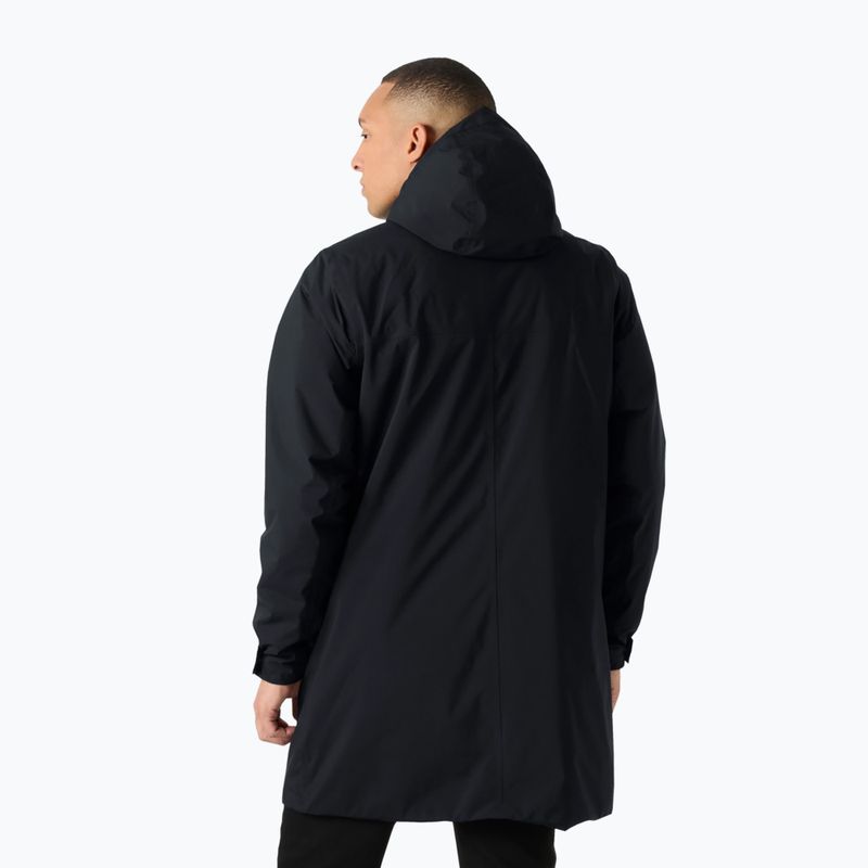 Kurtka przeciwdeszczowa męska Helly Hansen Brussel Ins black 2
