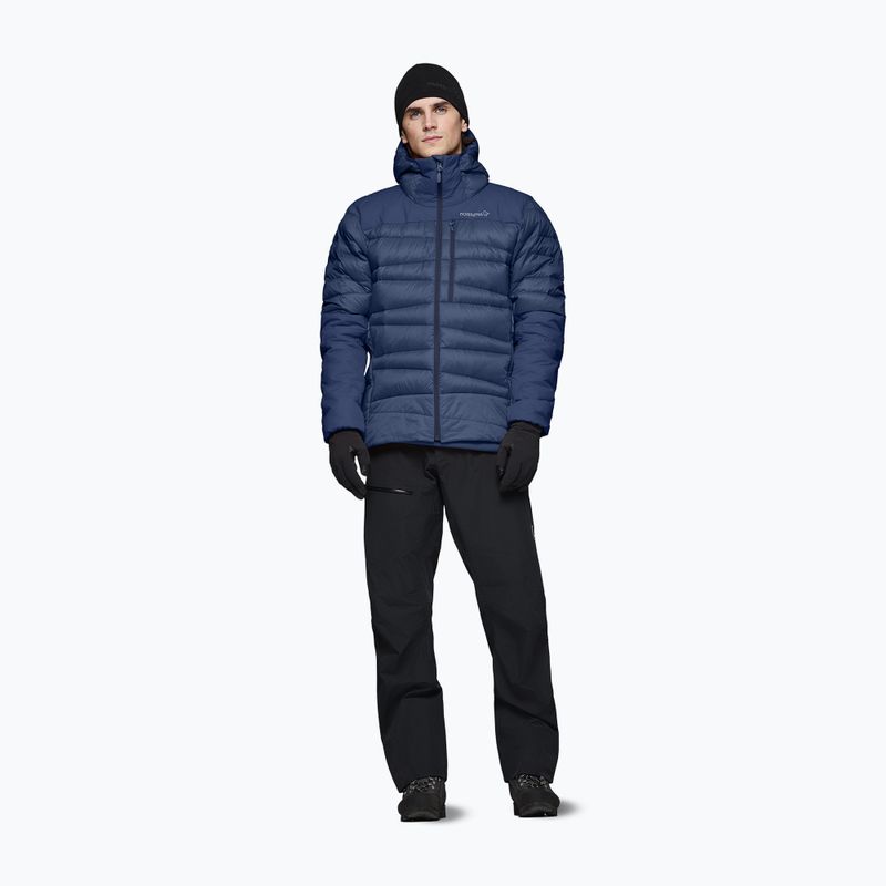 Kurtka puchowa męska NORRONA Falketind Down 750 Zip Hood indigo night 2