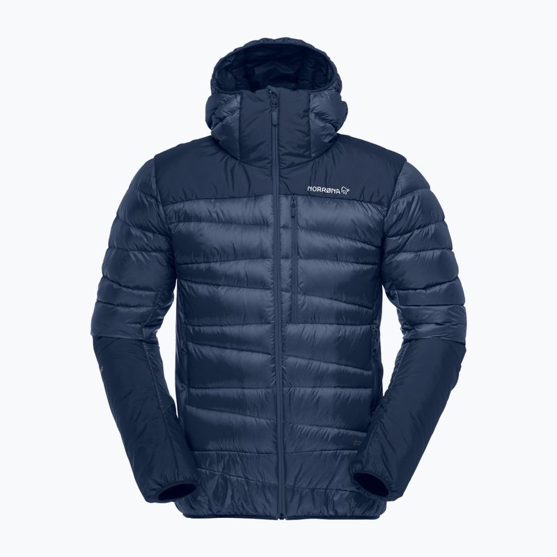 Kurtka puchowa męska NORRONA Falketind Down 750 Zip Hood indigo night 5