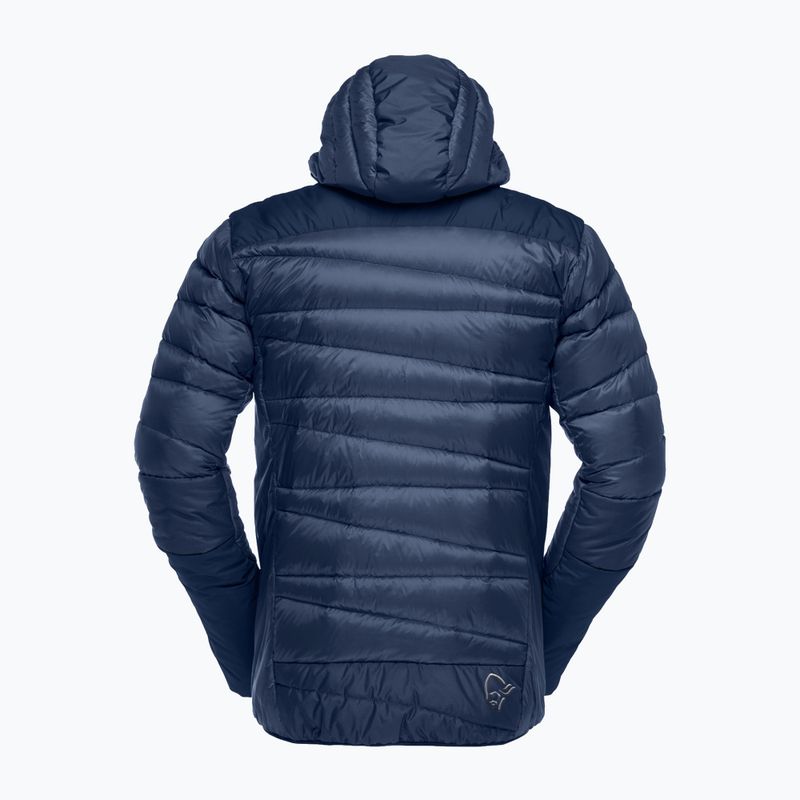 Kurtka puchowa męska NORRONA Falketind Down 750 Zip Hood indigo night 6