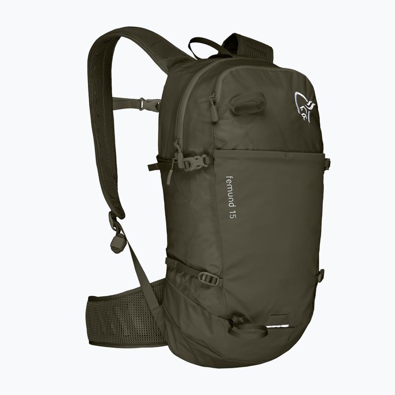 Plecak turystyczny NORRONA Femund Econyl70 15 l olive night 2