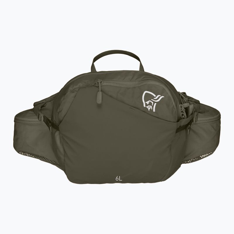 Saszetka nerka Norrona Femund Econyl70 6 l olive night