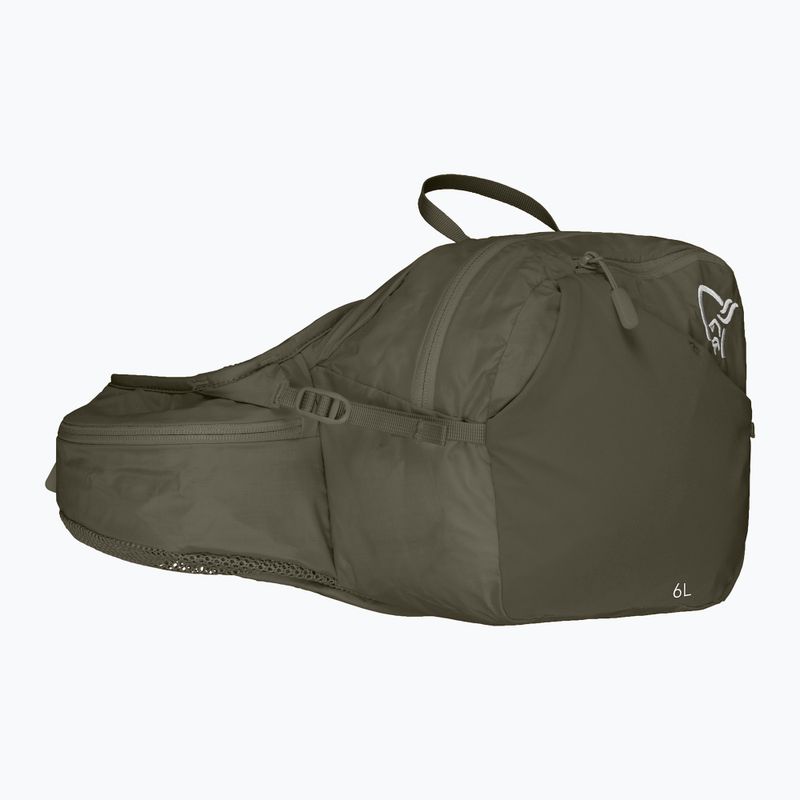 Saszetka nerka Norrona Femund Econyl70 6 l olive night 2