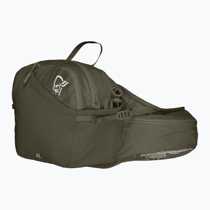 Saszetka nerka Norrona Femund Econyl70 6 l olive night 3