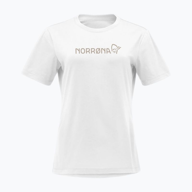 Koszulka damska NORRONA Cotton Viking pure white 4