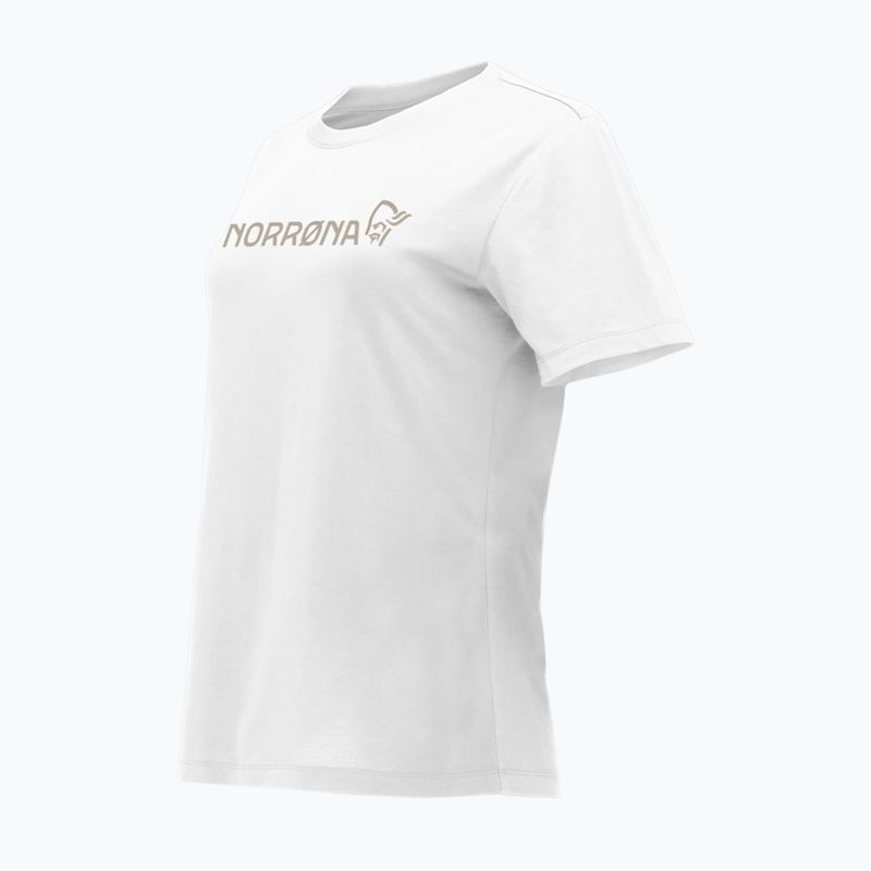 Koszulka damska NORRONA Cotton Viking pure white 6