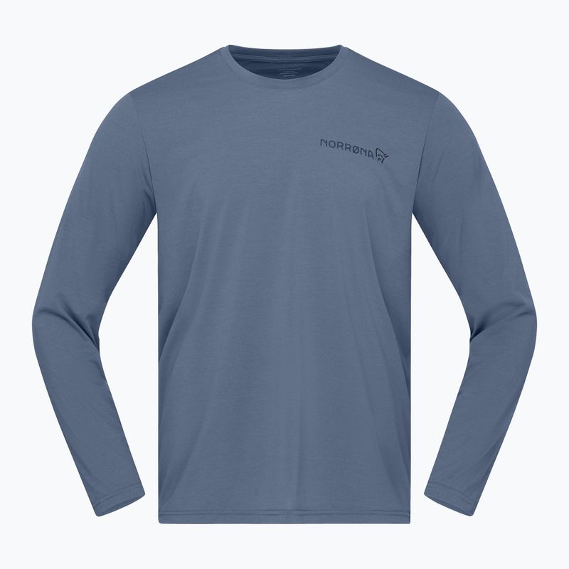 Longsleeve męski NORRONA Femund Tech vintage indigo 4