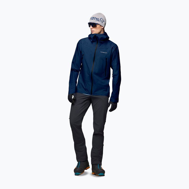 Kurtka przeciwdeszczowa męska NORRONA Falketind Gore-Tex indigo night 2