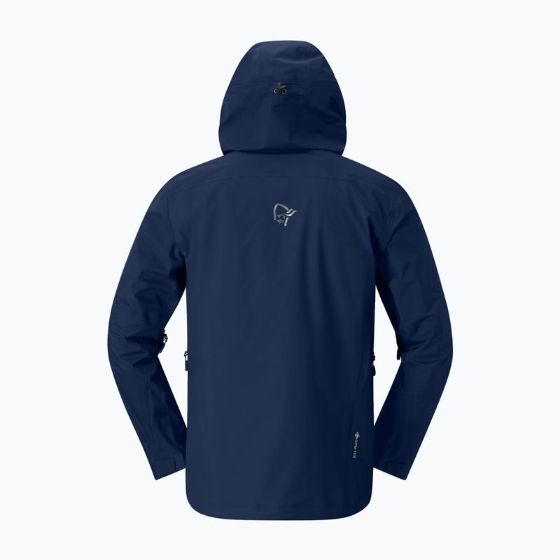Kurtka przeciwdeszczowa męska NORRONA Falketind Gore-Tex indigo night 5