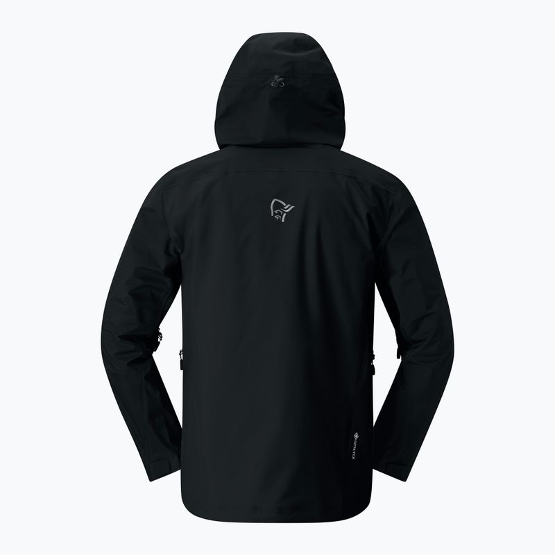 Kurtka przeciwdeszczowa męska NORRONA Falketind Gore-Tex caviar black 5